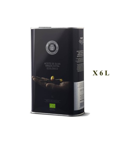 Organic Extra Virgin Olive Oil 1 Liter Can X6