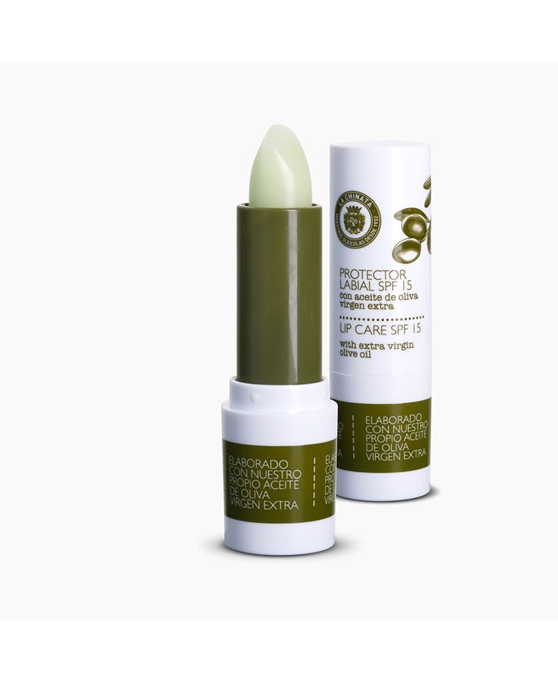 Protector Labial SPF 15 con Aceite de Oliva Virgen Extra Protector Labial SPF 15 con Aceite de Oliva Virgen Extra