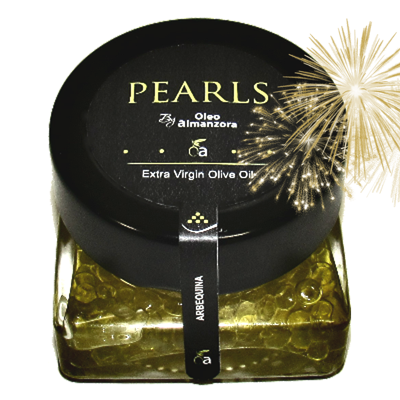 "PERLES Oleoalmanzora" Caviar d'Huile d'Olive Exra Vierge "PERLES Oleoalmanzora" Caviar d'Huile d'Olive Exra Vierge