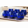12 verres dégustation d'huile + 12 verres couvercles