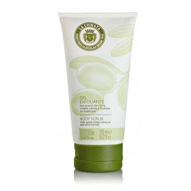Peeling-Gel mit extra nativem Olivenöl und Olivenknochen Peeling-Gel mit extra nativem Olivenöl und Olivenknochen